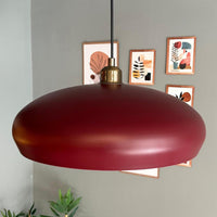 Pendelleuchte Estrela Halbe Tulpe Metall, Modern Hängelampe