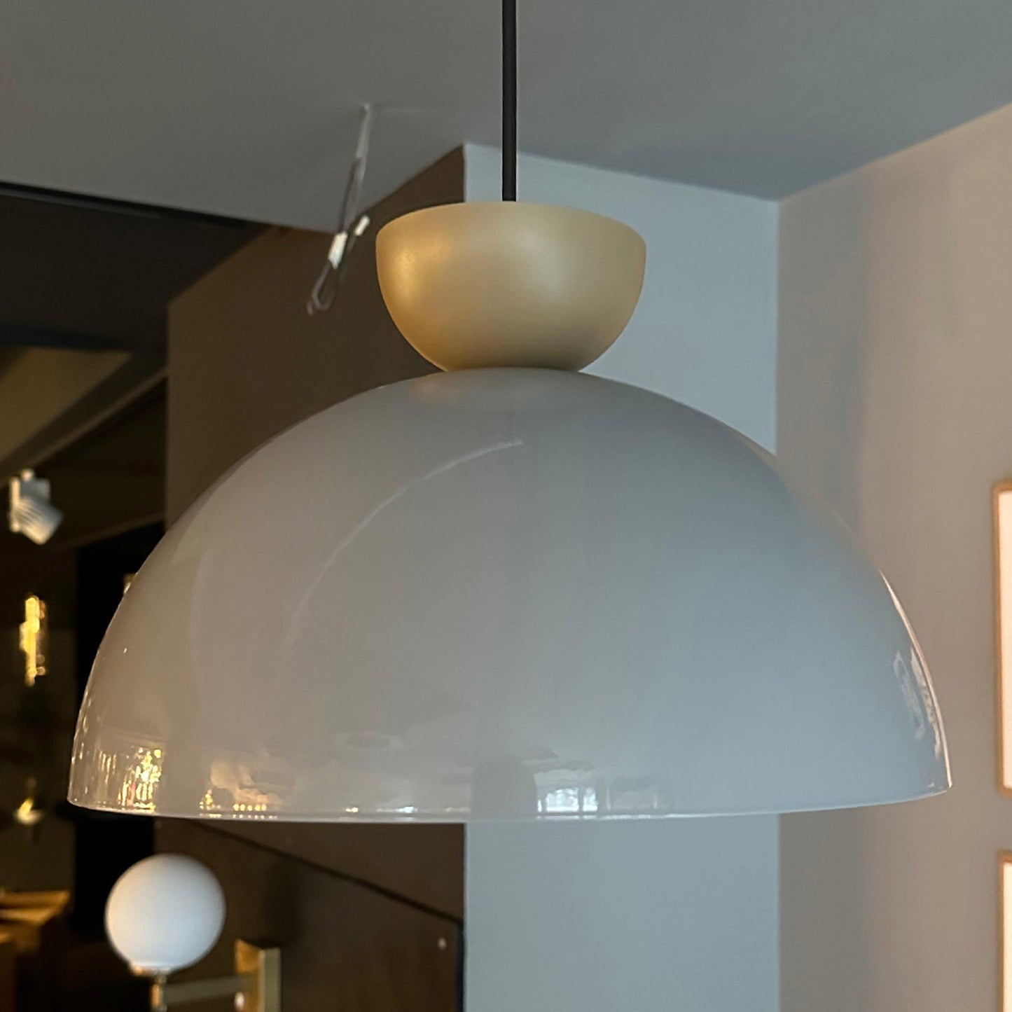 Hängelampe Yimpi 30 cm, Vintage Pendelleuchte