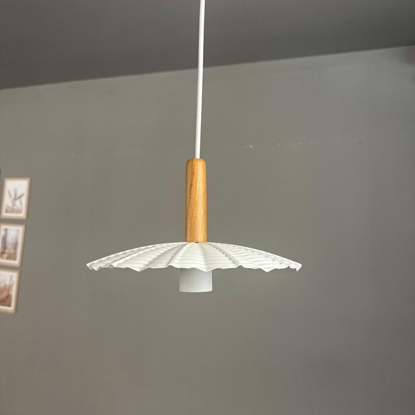 Pendelleuchte Moriva Metall Ø24cm, Modern Hängelampe