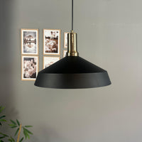 Pendelleuchte Lema Fackel Ø37,5 cm, Metall Hängelampe