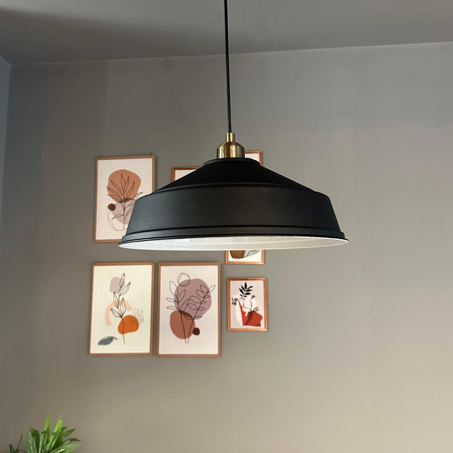 Pendelleuchte Carmelo Ø35 cm, Metall Hängelampe