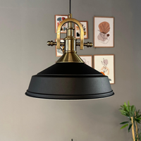 Pendelleuchte Carmelo Matrose Ø35 cm, Metall Hängelampe