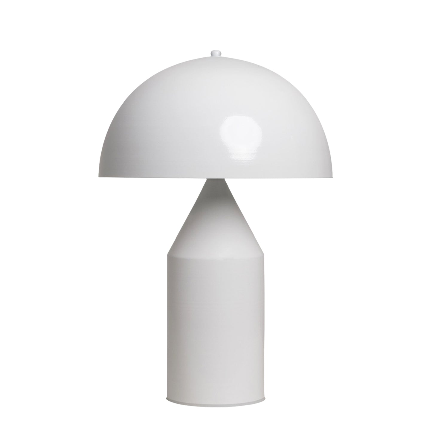 Lampe à poser champignon métal