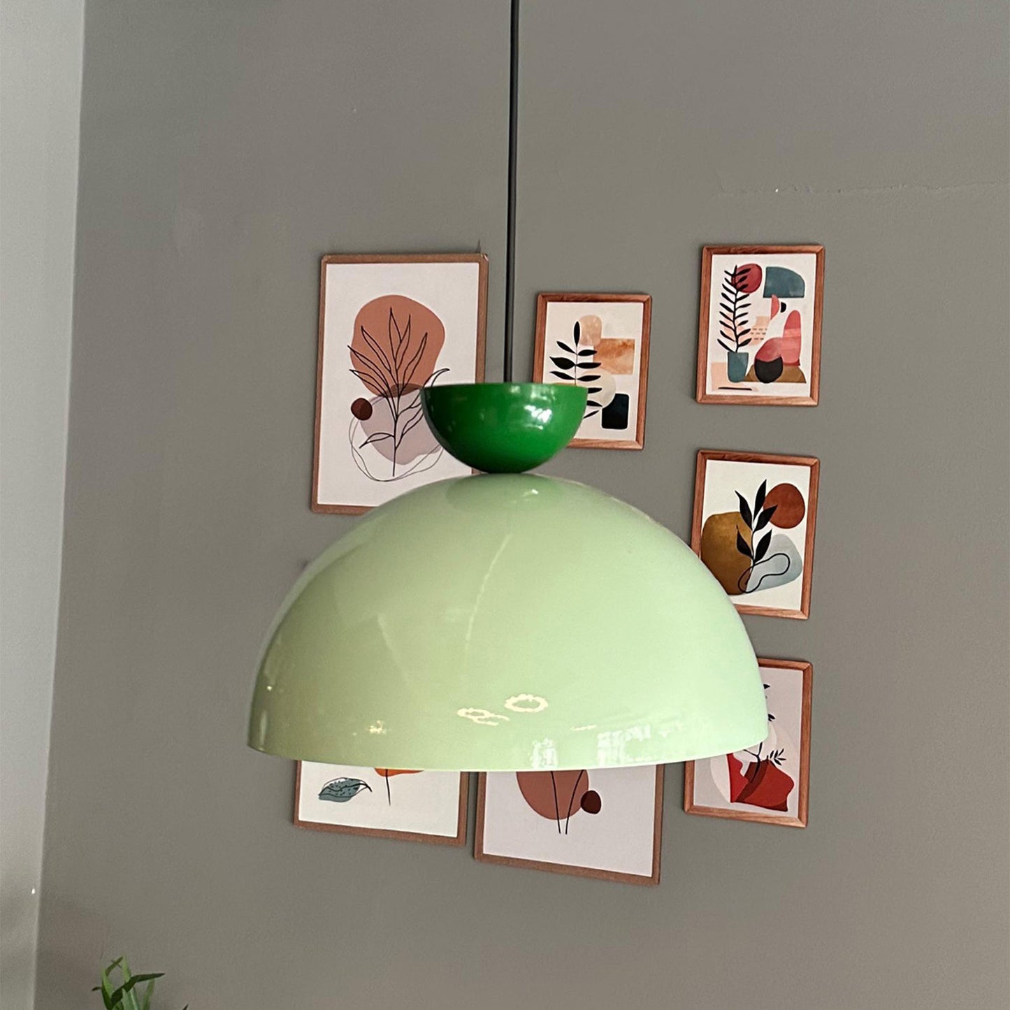 Pendelleuchte Yimpi Metall Ø30 cm, E27, Vintage Pendelleuchte