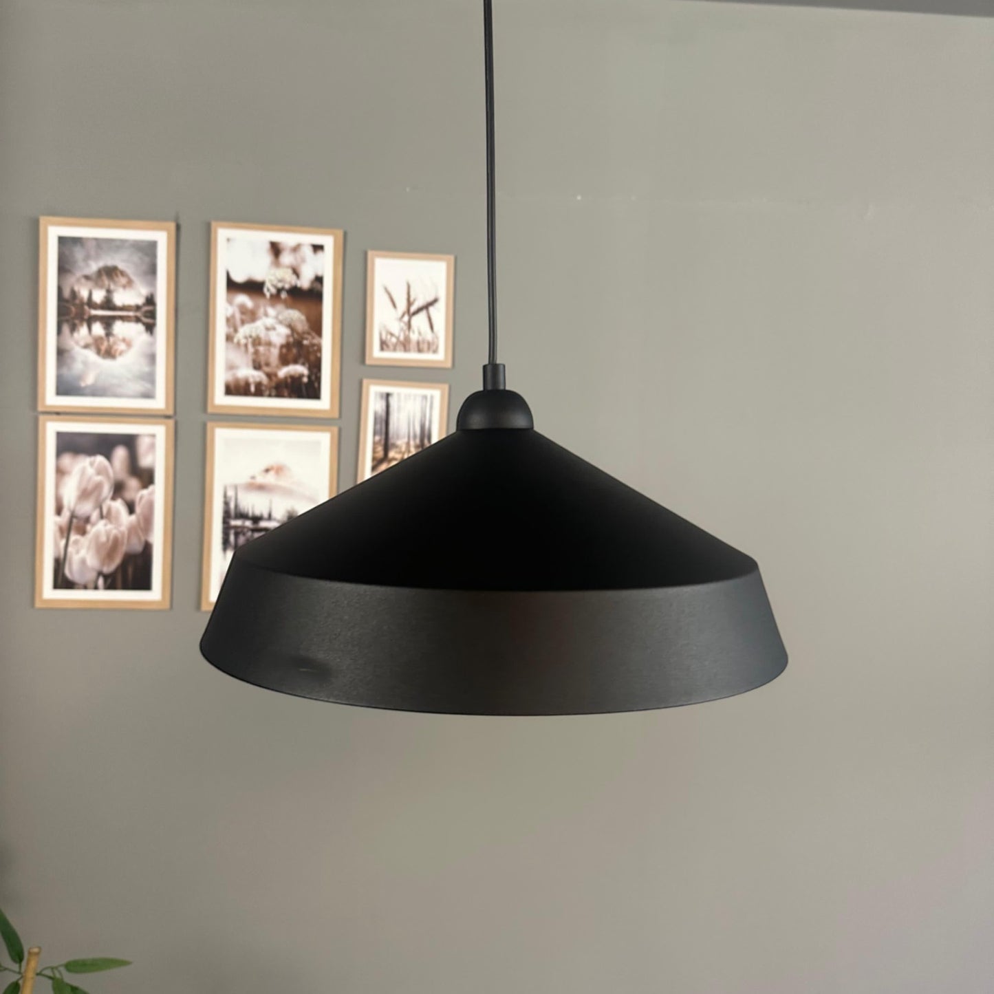 Pendelleuchte Lema Halbe Tulpe Ø37,5 cm, Metall Hängelampe