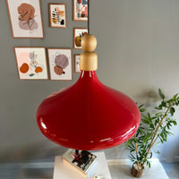 LED Pendelleuchte Perle Holz Metall Ø35 cm, E27, Modern Pendelleuchte