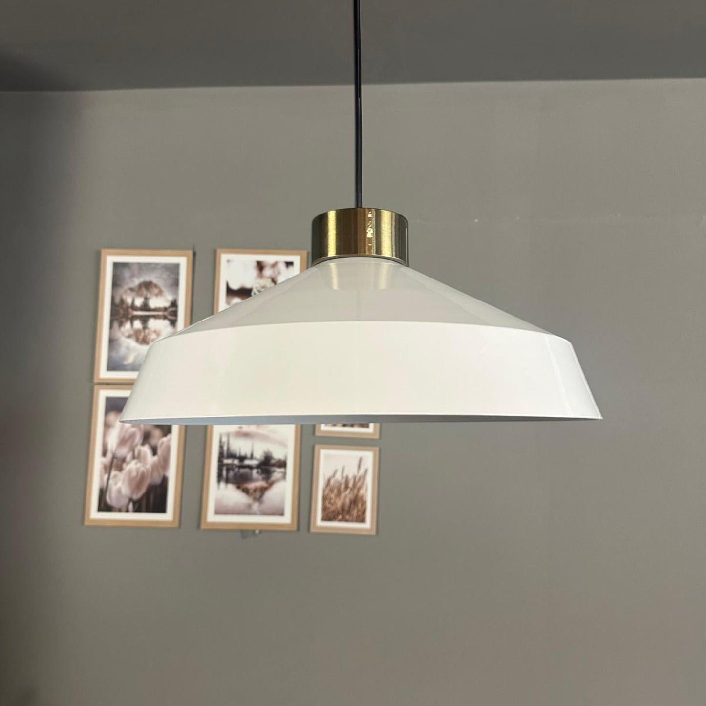 Pendelleuchte Lema Ø37,5 cm, Metall Hängelampe