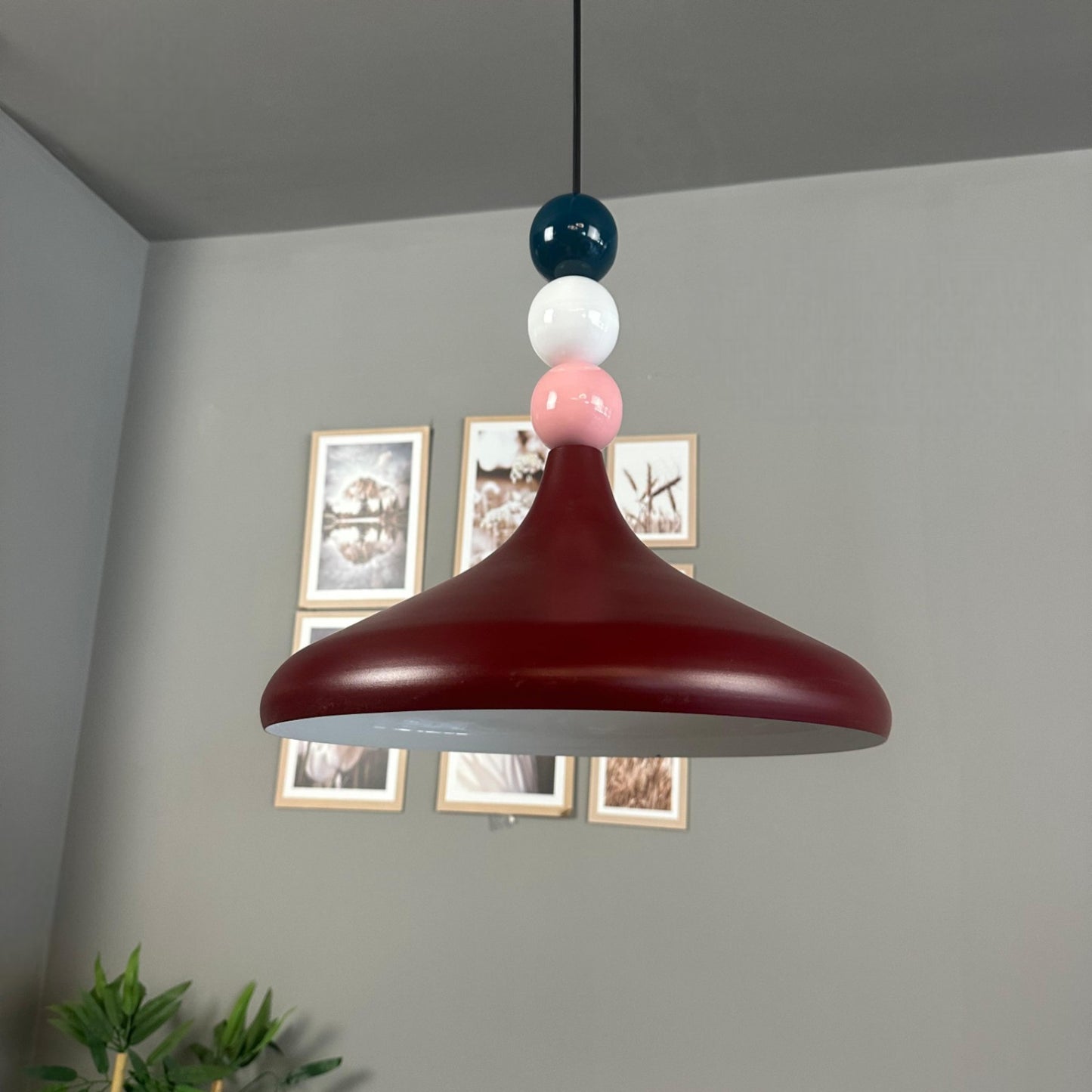 Pendelleuchte Champion Wulst Ø35 cm, Metall Hängelampe