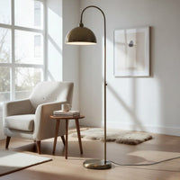 Stehlampe Moderne Stehlampe aus Metall mit E27, verstellbarer Lampenschirm