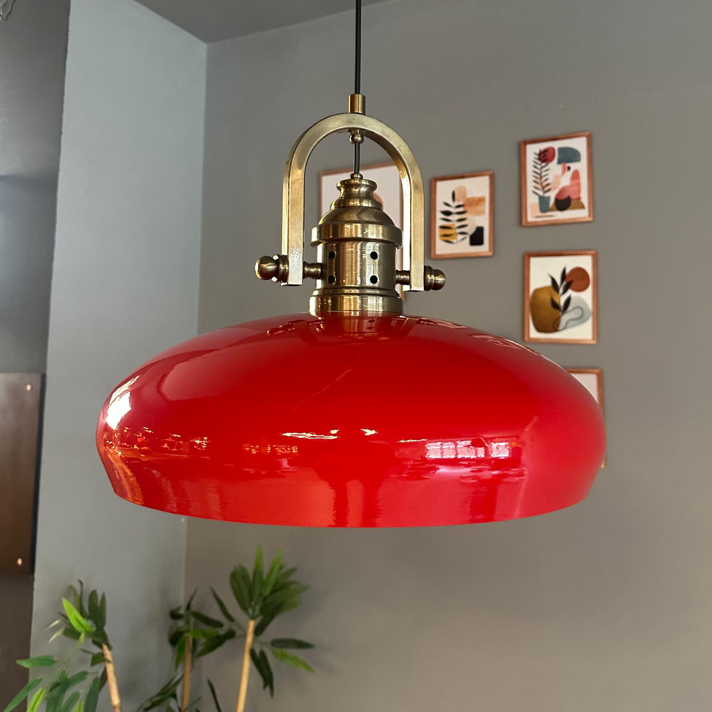 Pendelleuchte Estrela Metall Ø40cm, Modern Hängelampe