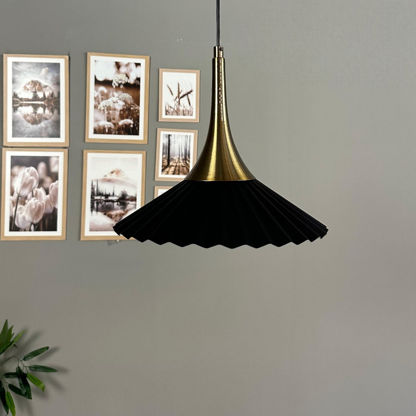 Pendelleuchte Avilla Kegel Metall, Modern Hängelampe