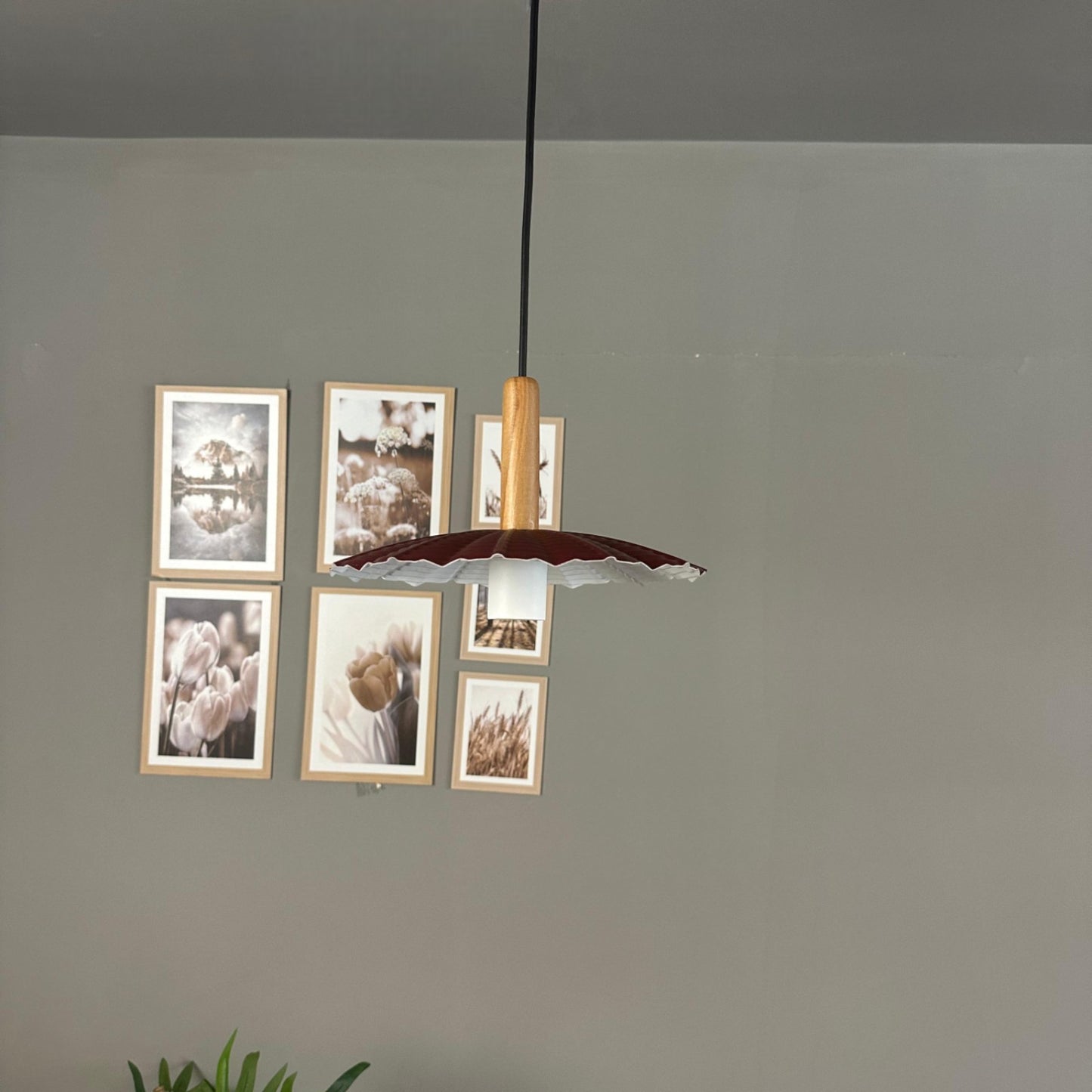 Pendelleuchte Moriva Metall Ø24cm, Modern Hängelampe