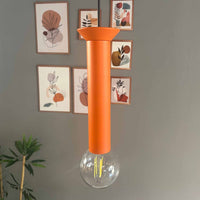 Pendelleuchte Mika Platte Metall, Modern Hängelampe