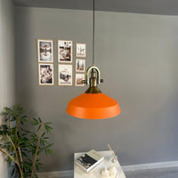 Pendelleuchte Lema Dünn Ø37,5 cm, Metall Hängelampe