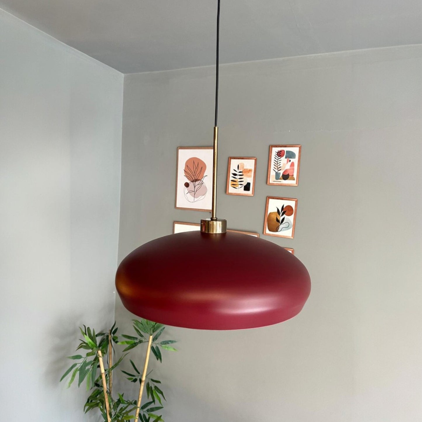 Pendelleuchte Pendelleuchte Estrela Metall Ø40cm, Modern Hängelampe