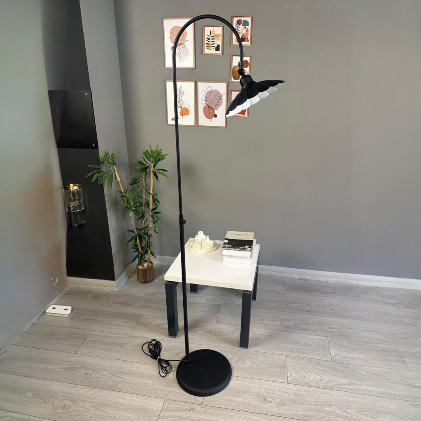 Stehlampe Varel Bewegender Ufo Kopf Moderne Dekorative Metall Stehlampe
