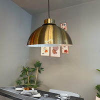 Yimpi Pendelleuchte 30 cm Kupferfarbe Vintage Pendelleuchte