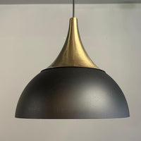 Pendelleuchte Yimpi Dome 30 cm Industrielle Hängelampe