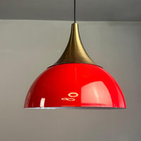 Pendelleuchte Yimpi Dome 30 cm Industrielle Hängelampe