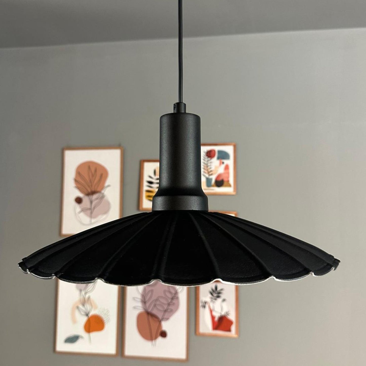 Pendelleuchte Risso Metall Ø34cm, Modern Hängelampe