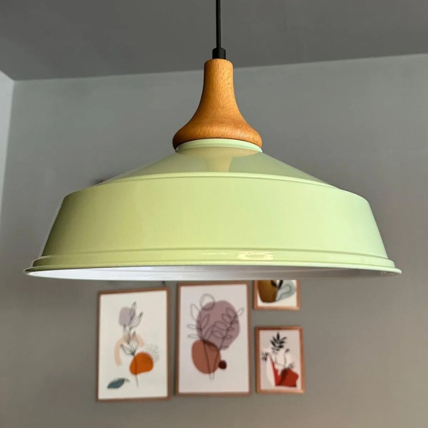 Pendelleuchte Carmelo Pilz Ø35 cm, Metall Hängelampe