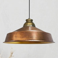 Pendelleuchte Hängelampe Asletl-HG Ø41cm, Pendelleuchte Vintage, E27 Lampe