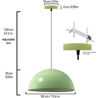 Suspension métal E27 grande