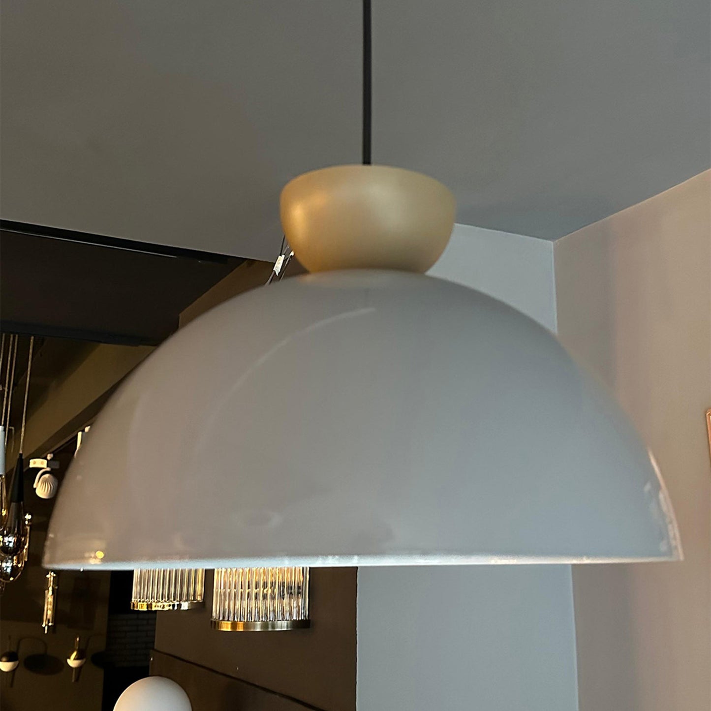 Hängelampe Yimpi 30 cm, Vintage Pendelleuchte