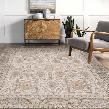 Bedruckter Teppich Tasle Chenille Print Maschinell hergestellt, waschbarer Vintage-Teppich