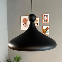 Pendelleuchte Wulst Metall Ø35cm, Modern Hängelampe