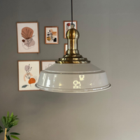 Pendelleuchte Pendelleuchte Carmelo Knob Ø35 cm, Metall Hängelampe