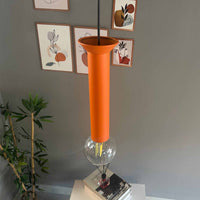 Pendelleuchte Mika Platte Metall, Modern Hängelampe