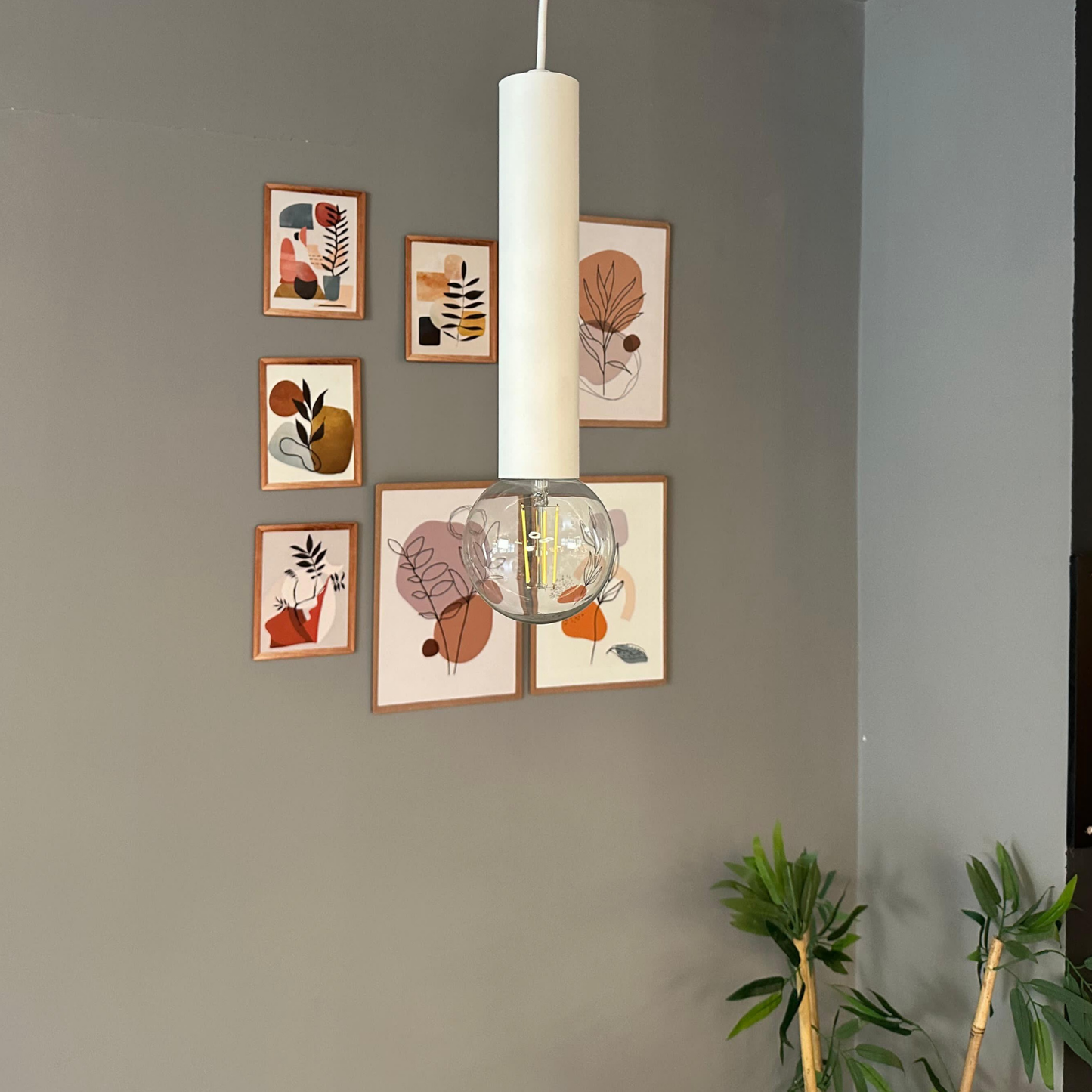 Pendelleuchte Mika Metall, Modern Hängelampe