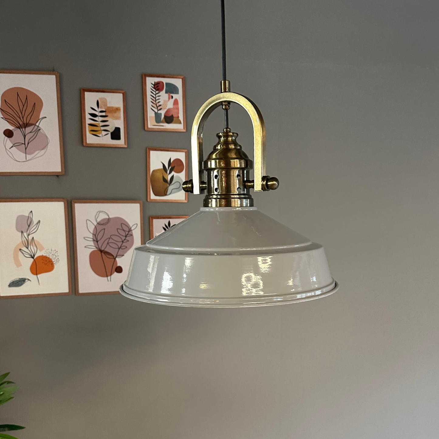 Pendelleuchte Carmelo Ø35 cm, Metall Hängelampe