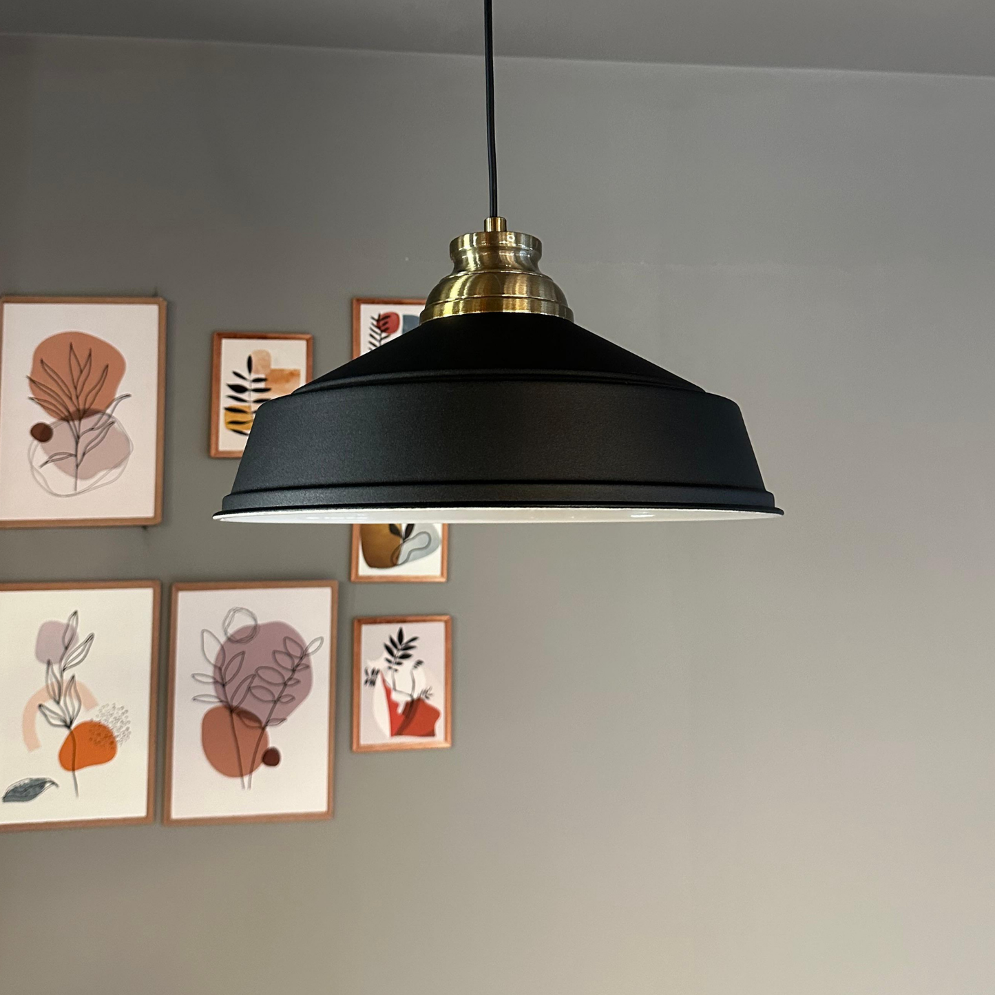 Pendelleuchte Pendelleuchte Carmelo Matrose Ø35 cm, Metall Hängelampe