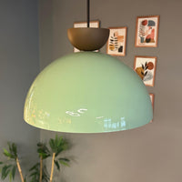 Pendelleuchte Linate Braun Hut Metall, Modern Hängelampe