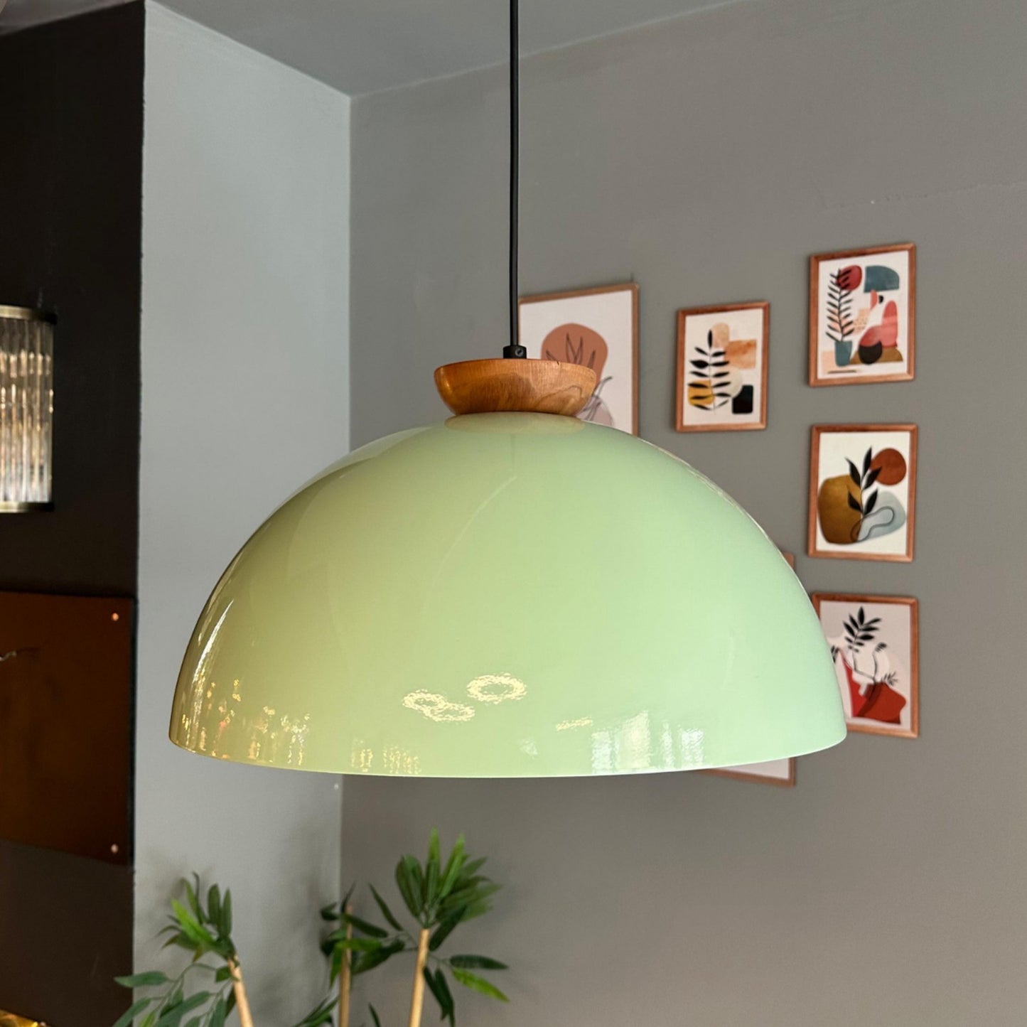 Pendelleuchte Bamyum Hängelampe I Lipeo I Ø40 cm E27 Metall Deko Modern Lampe