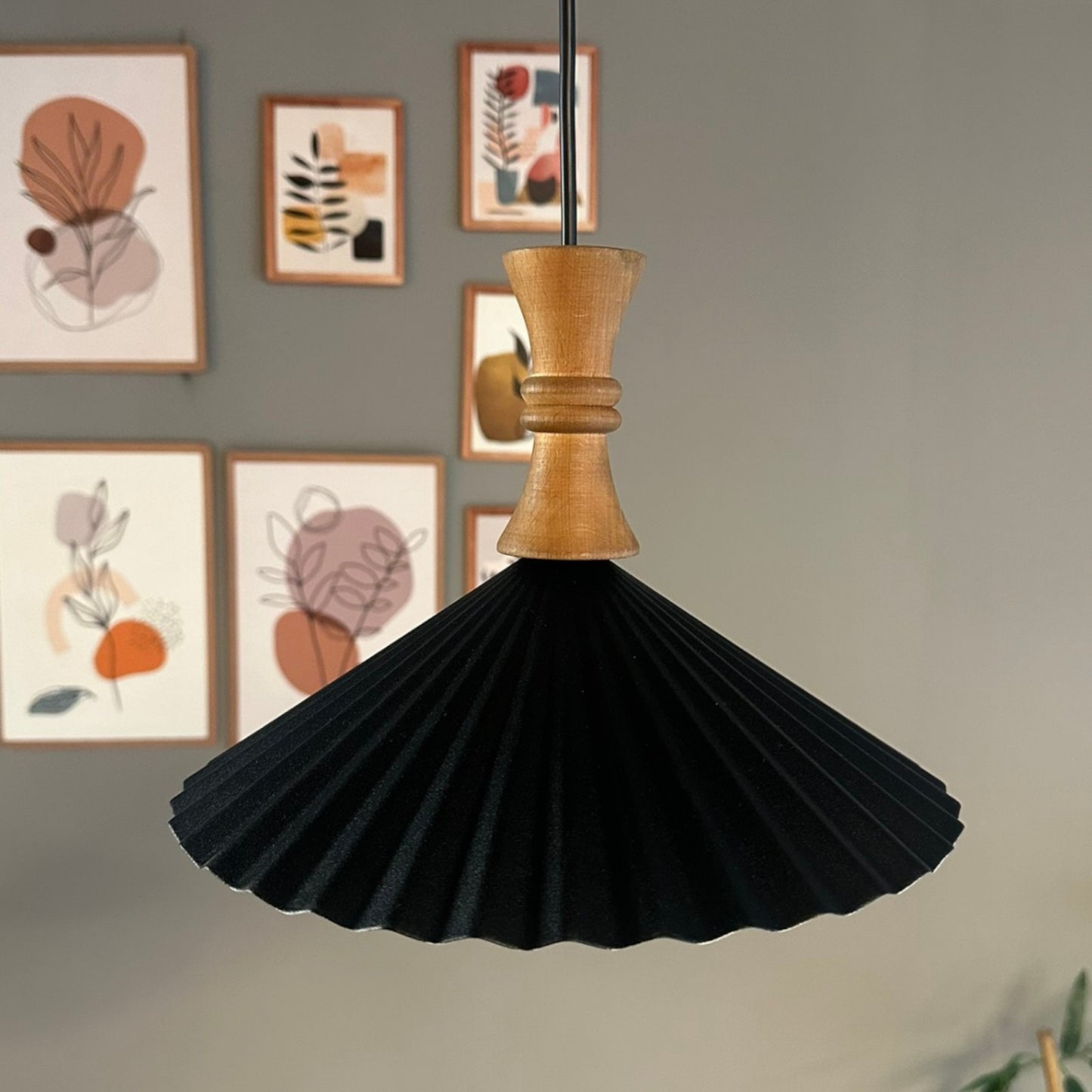 Pendelleuchte Avilla Langer Bauer Metall, Modern Hängelampe ohne Leuchtmittel