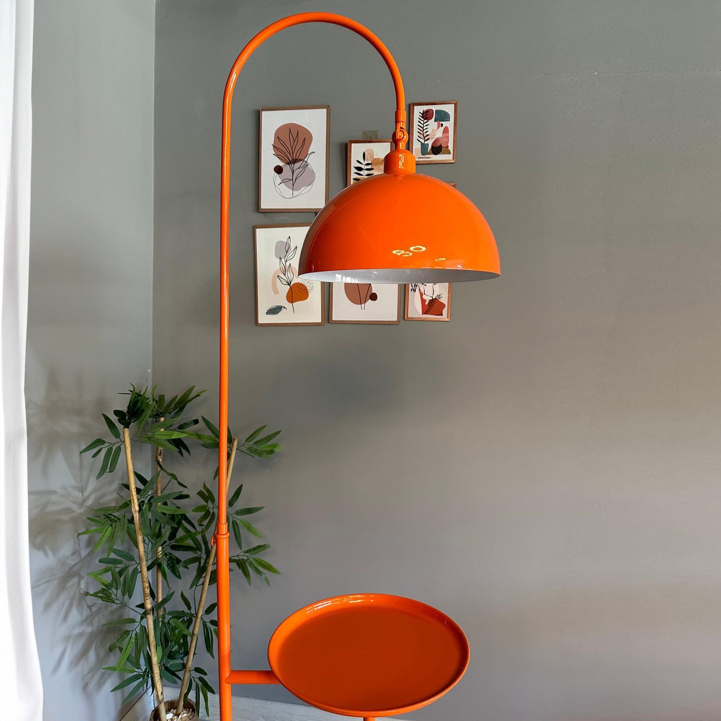 Stehlampe Moderne Stehlampe aus Metall mit E27, verstellbarer Lampenschirm