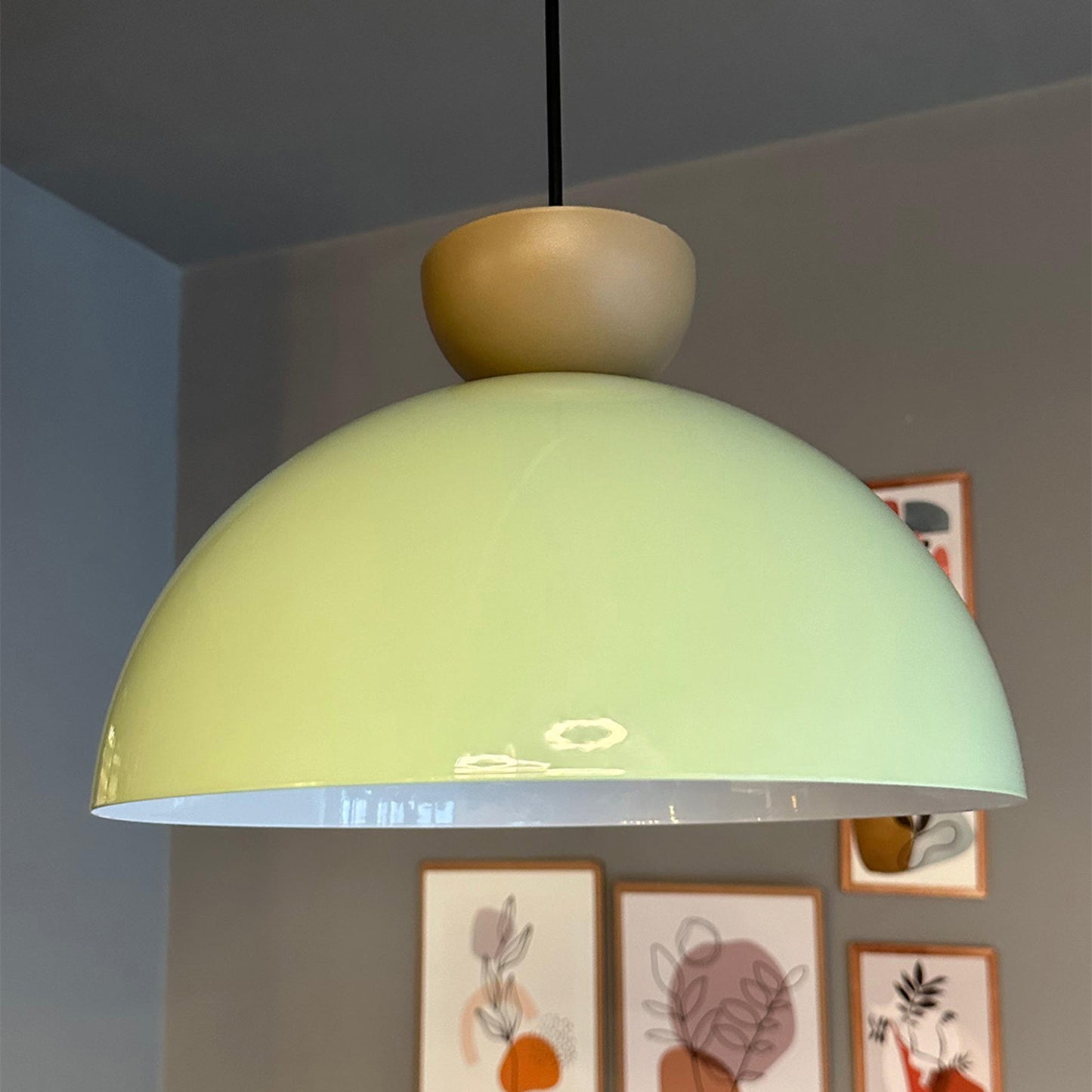 Hängelampe Yimpi 30 cm, Vintage Pendelleuchte