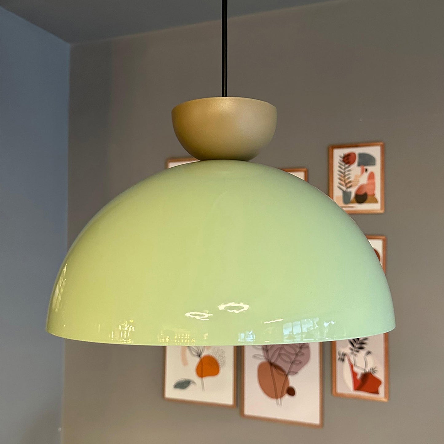 Hängelampe Yimpi 30 cm, Vintage Pendelleuchte