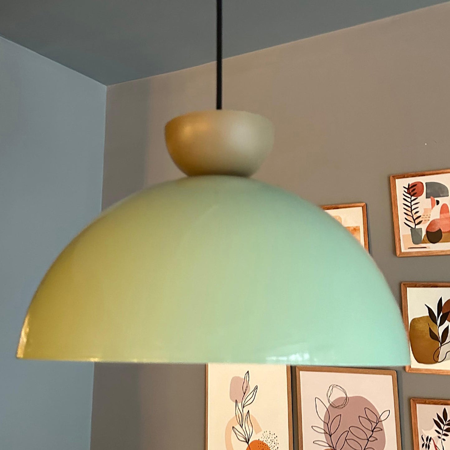 Hängelampe Yimpi 30 cm, Vintage Pendelleuchte