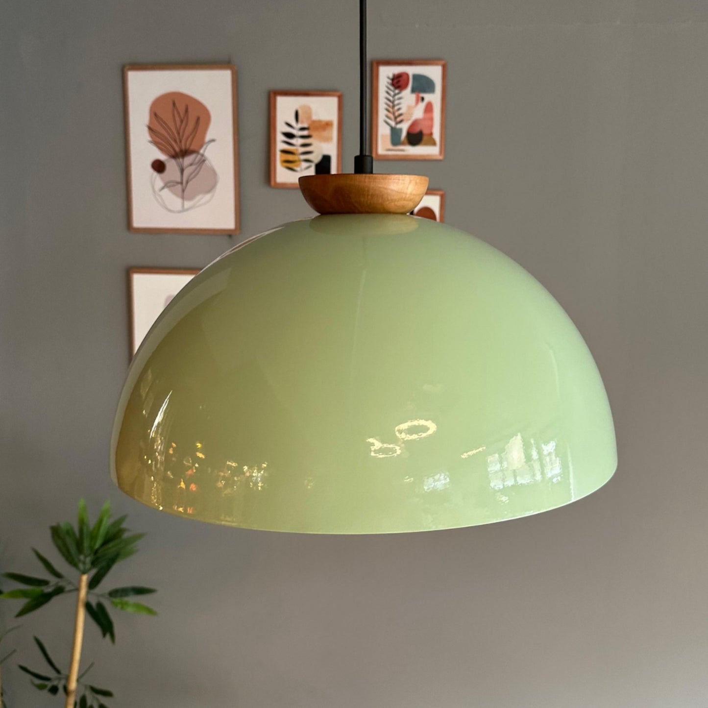 Pendelleuchte Bamyum Hängelampe I Lipeo I Ø40 cm E27 Metall Deko Modern Lampe