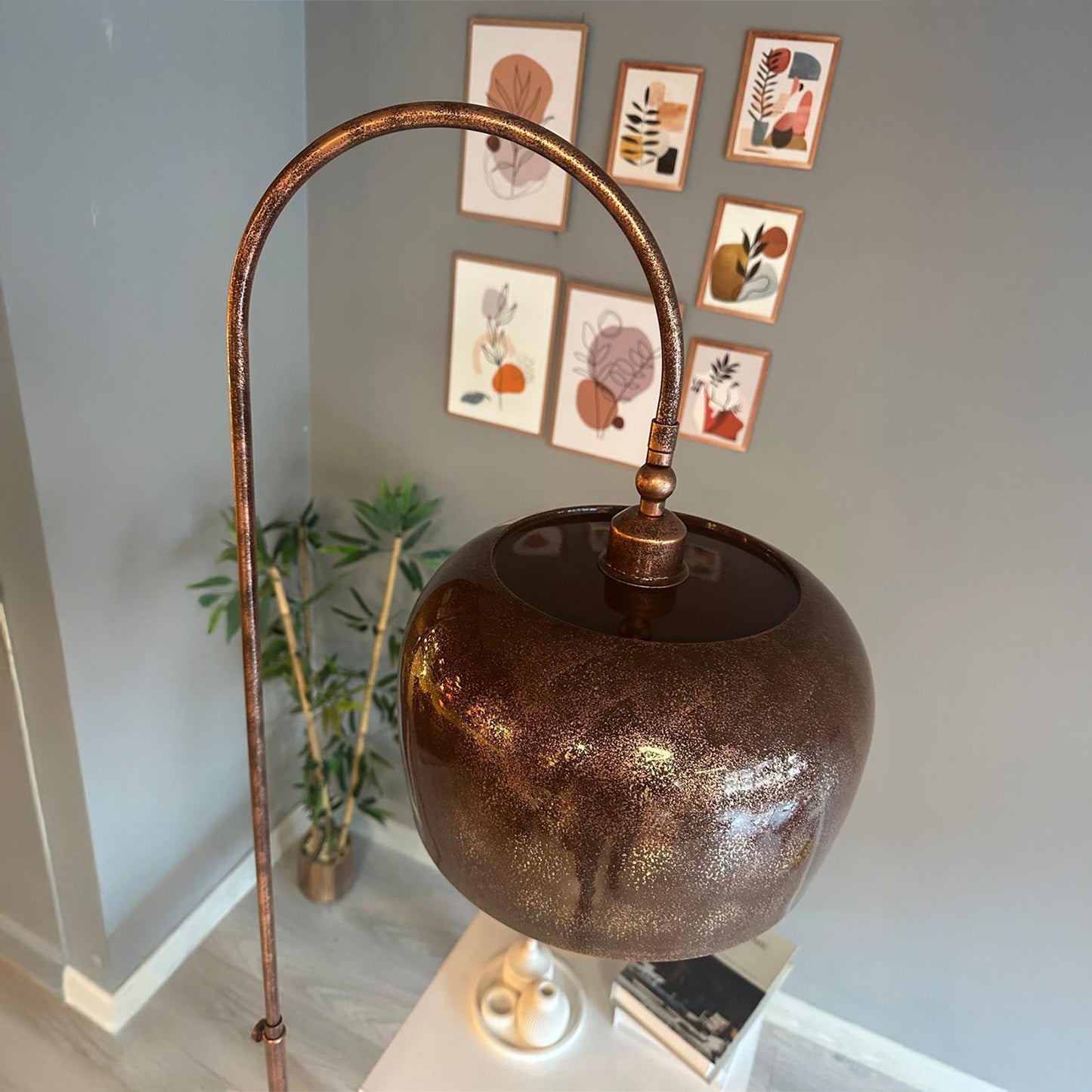 Stehlampe Kupfer Stehlampe Moving Head Moderne dekorative Metall Stehlampe