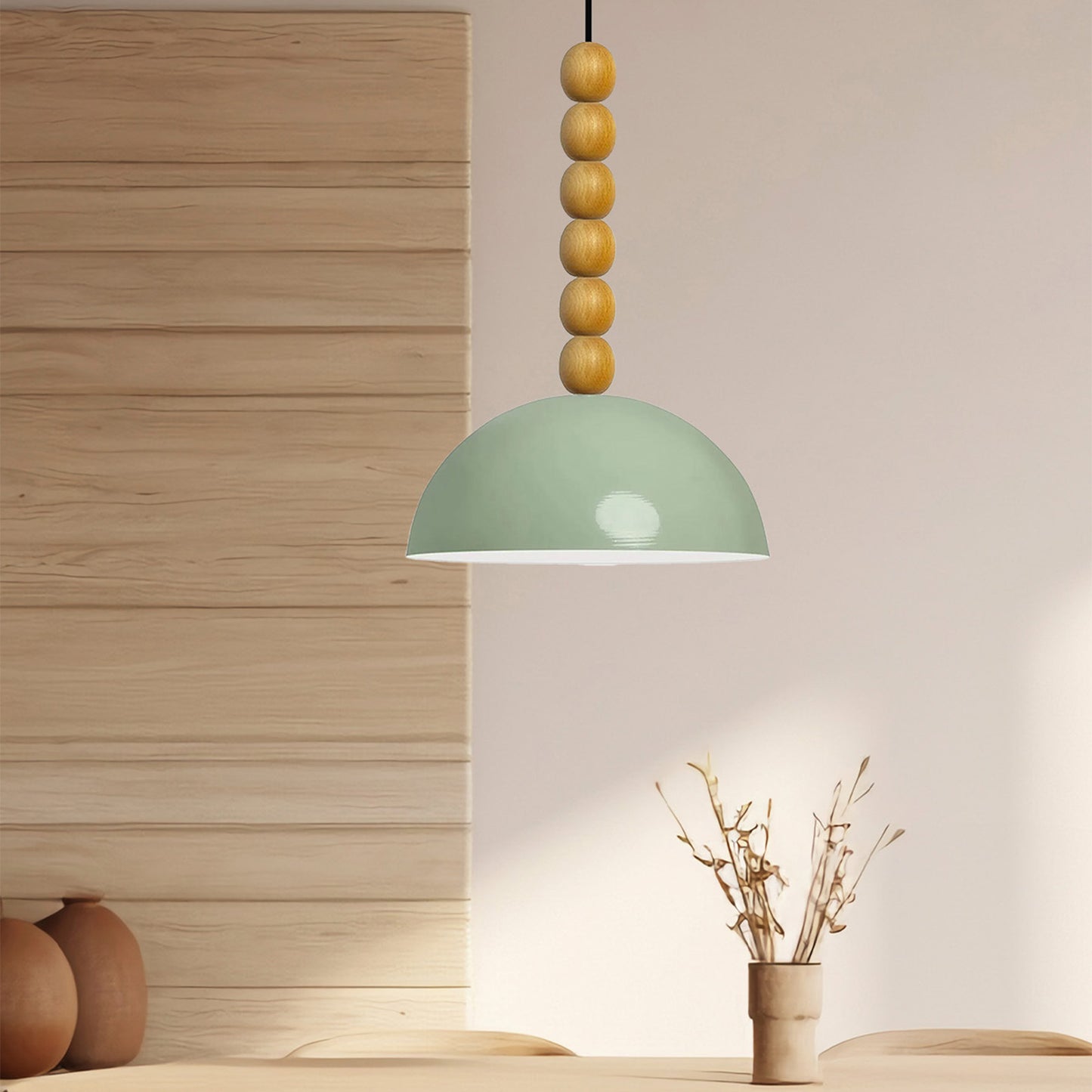 Pendelleuchte Bamyum Hängelampe Vintage Ø26 cm E27 Metall Lampe