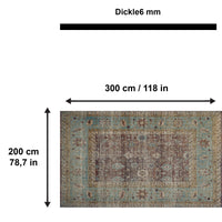 ENBER Bedruckter Teppich Chenille-Druck Maschinell Hergestellt