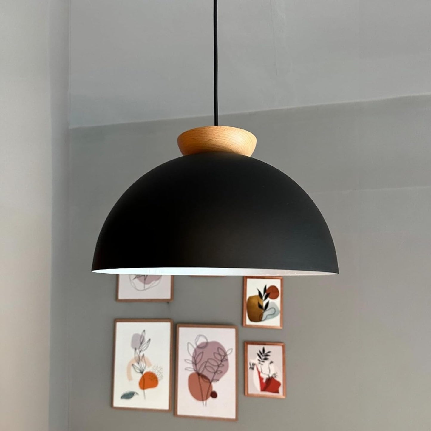 Pendelleuchte Yimpi Hängelampe Industrial Ø30 cm, E27, Moderne Lampe