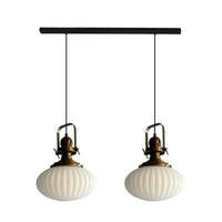 Pendelleuchte Elegant Glas-Kronleuchter Doppelter Kronleuchter Hängelampe