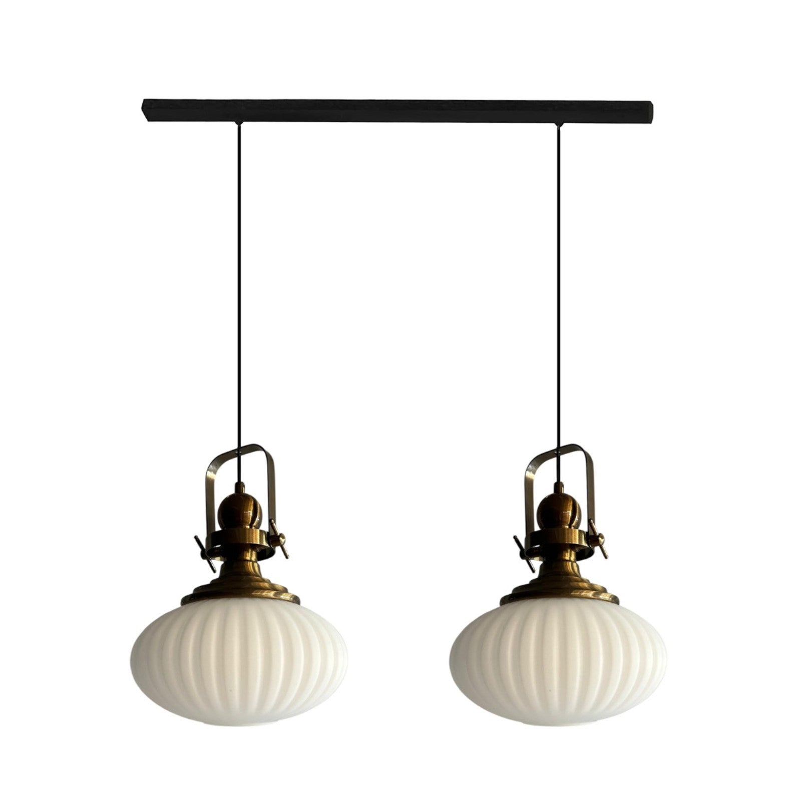 Pendelleuchte Elegant Glas-Kronleuchter Doppelter Kronleuchter Hängelampe