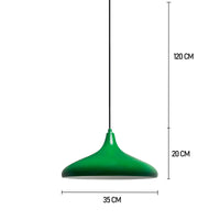 Pendelleuchte Bamyum Pendelleuchte Durchmesser 35 cm E27 Metall Moderne Lampe